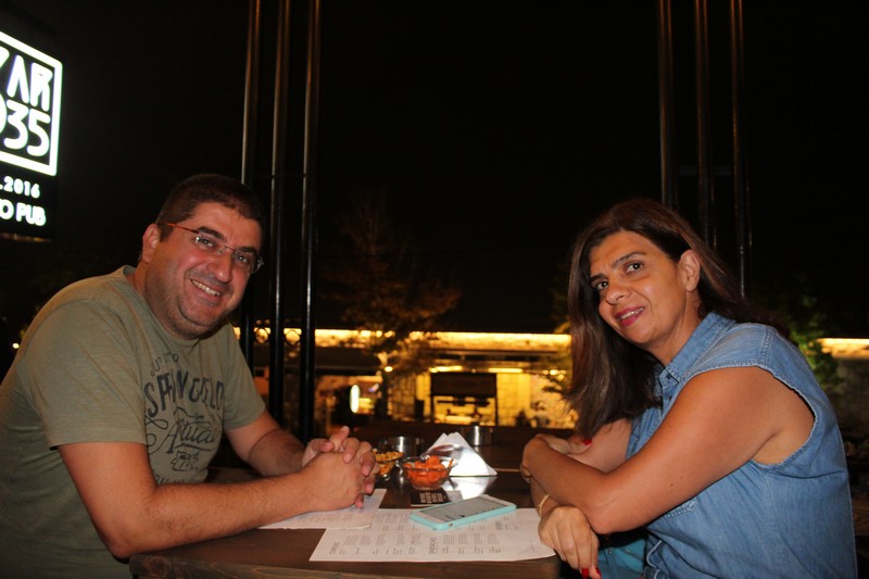 Bar 35 Broumana on Saturday Night